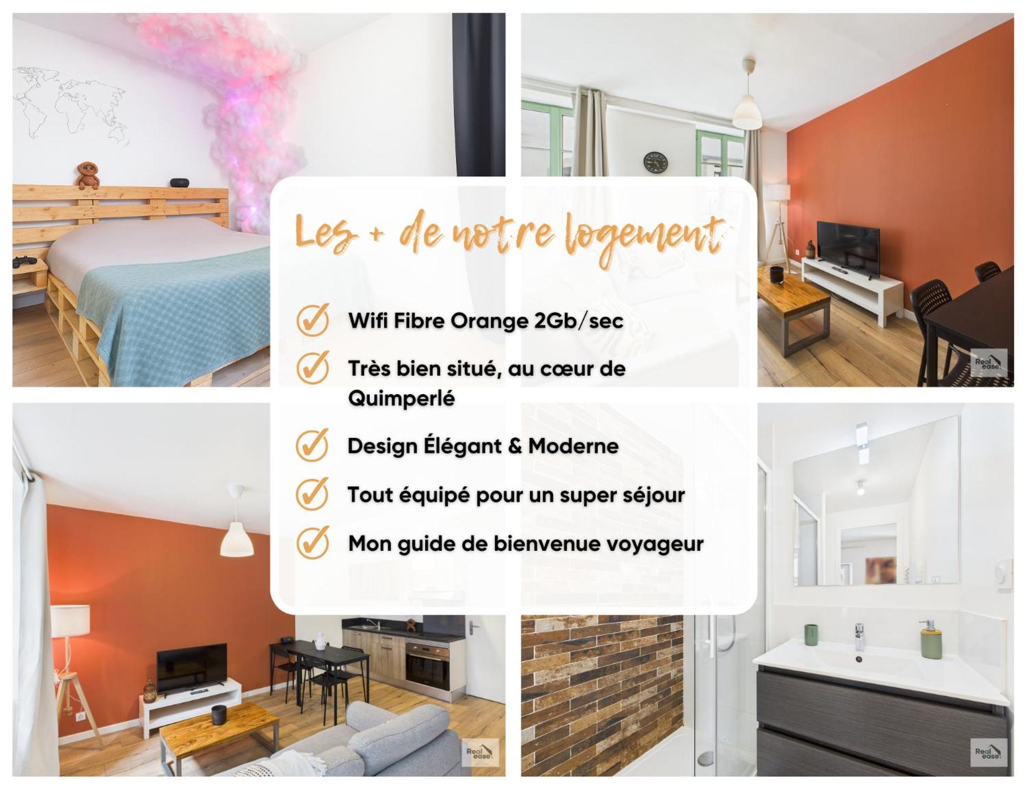 Logement De Caractere En Haute Ville De Quimperlé Εξωτερικό φωτογραφία