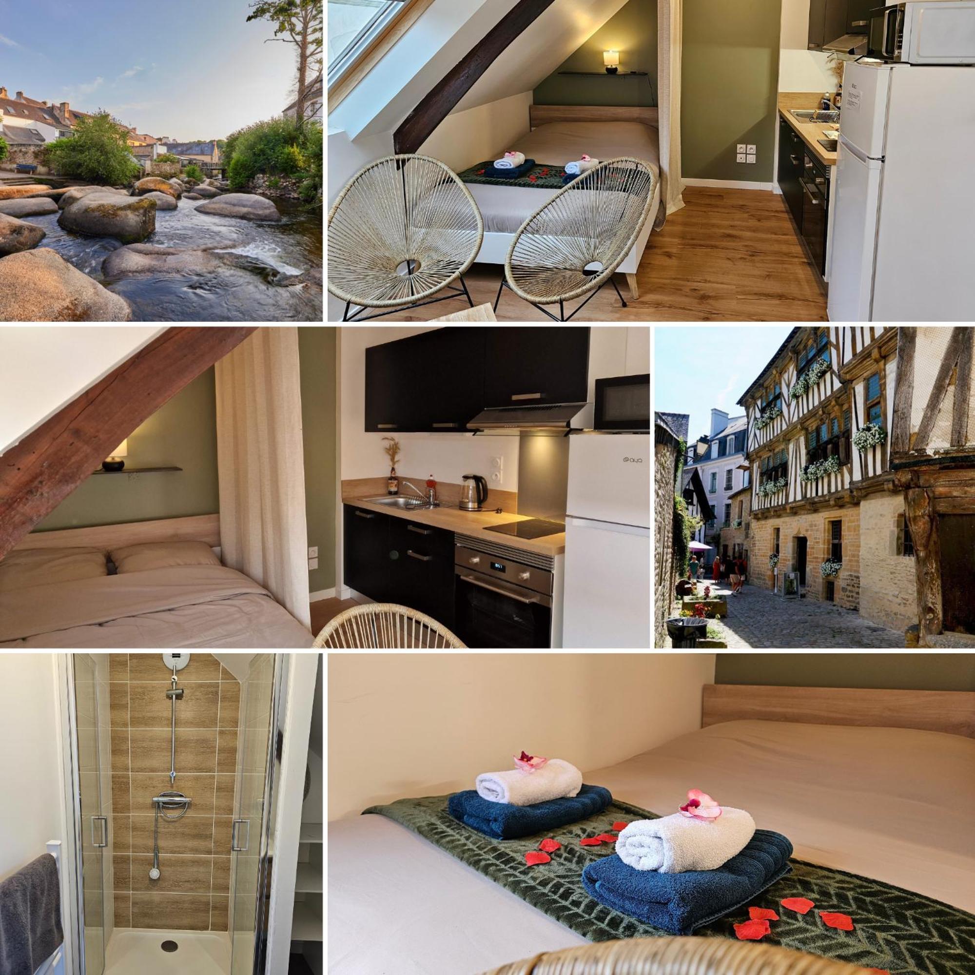 Logement De Caractere En Haute Ville De Quimperlé Εξωτερικό φωτογραφία